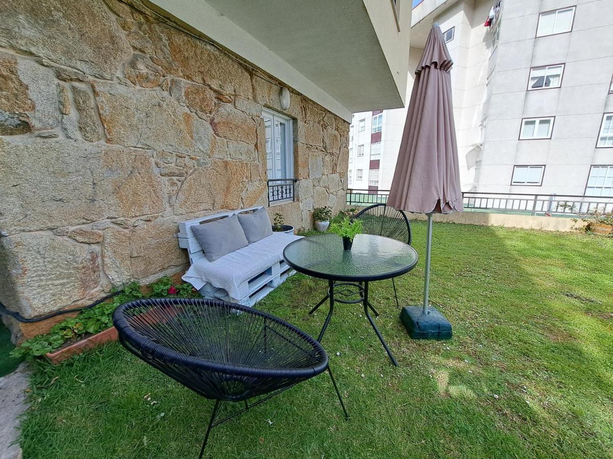 Baiona, 3 Dormitorios Con Jardin Eksteriør bilde