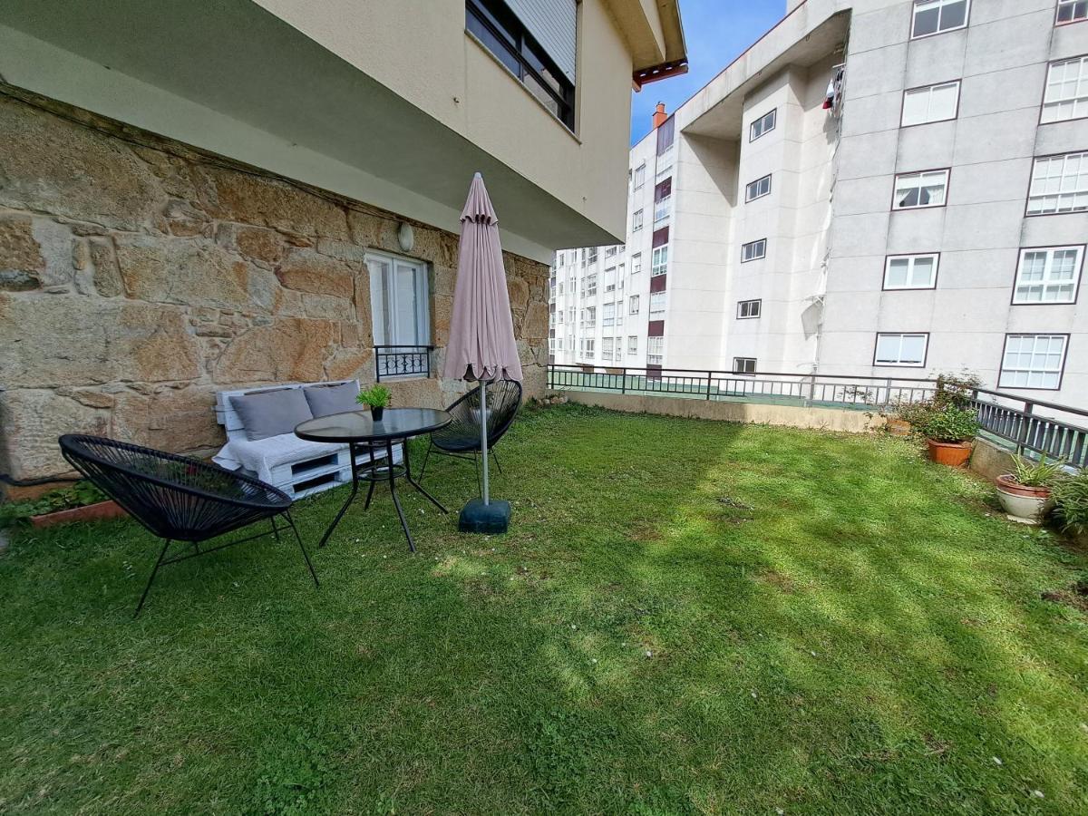 Baiona, 3 Dormitorios Con Jardin Eksteriør bilde