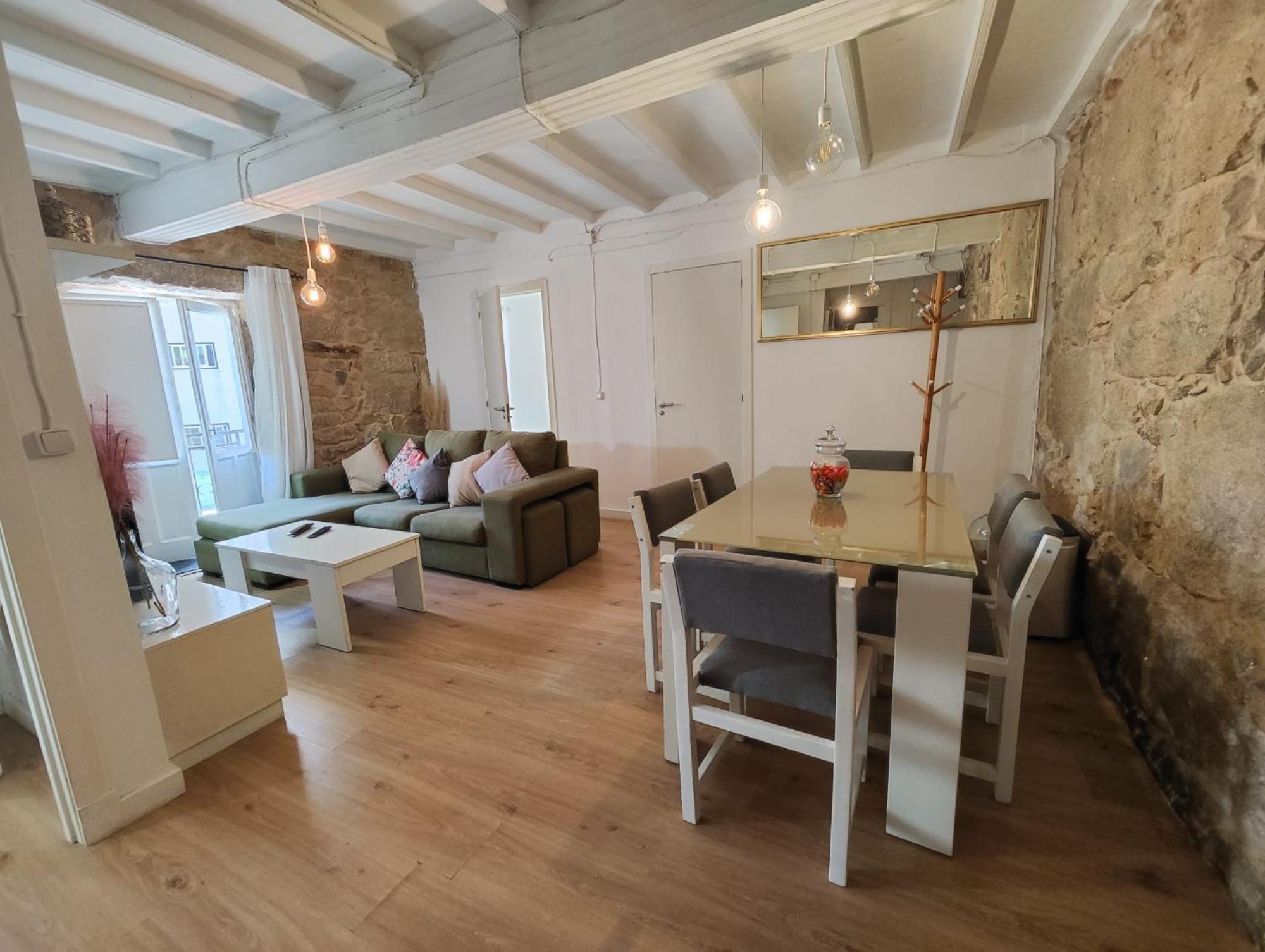 Baiona, 3 Dormitorios Con Jardin Eksteriør bilde